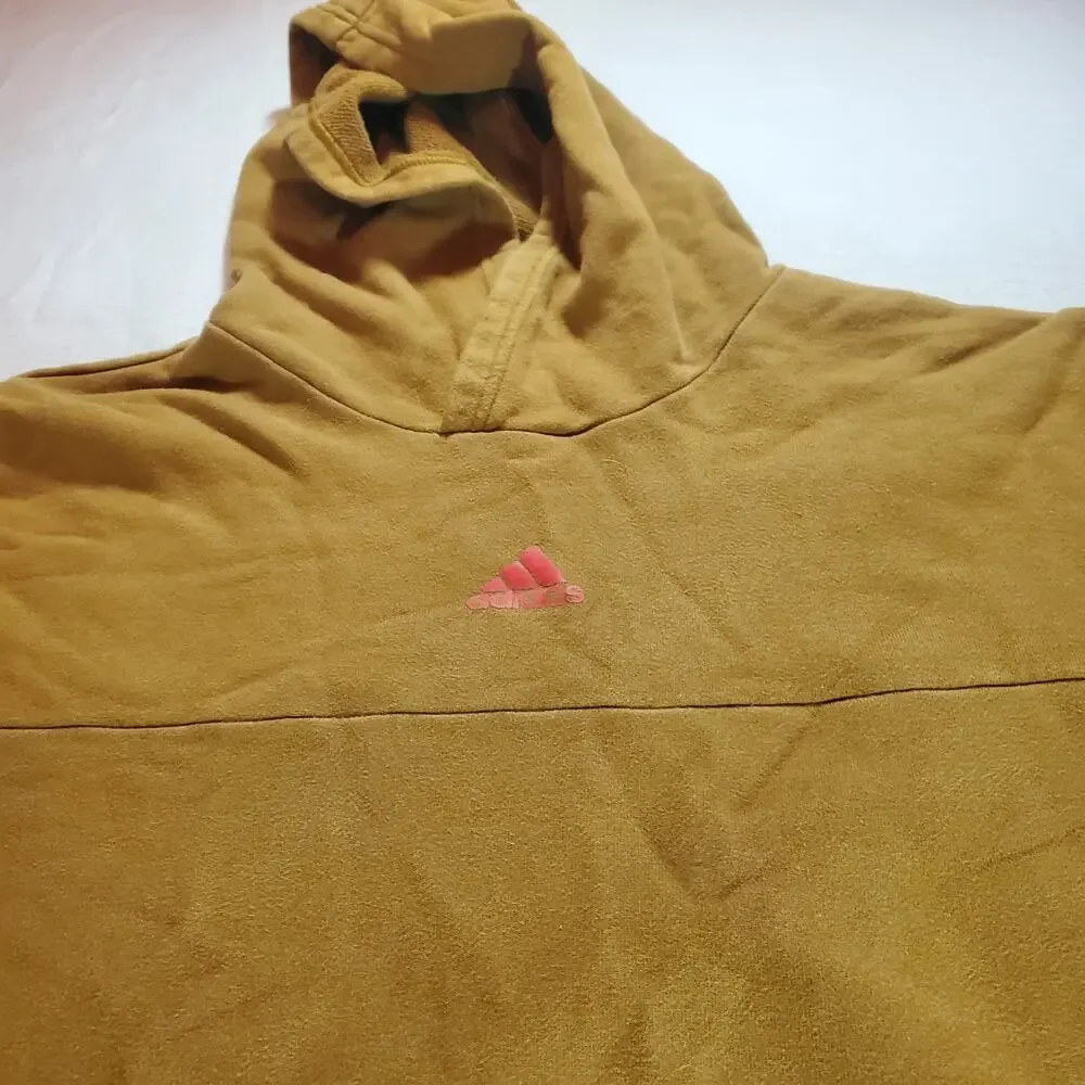 Adidas Hoodie Men's XL -Mustard